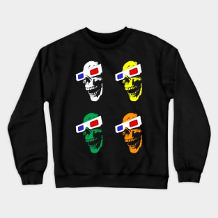 3D Skull (Combo) Crewneck Sweatshirt